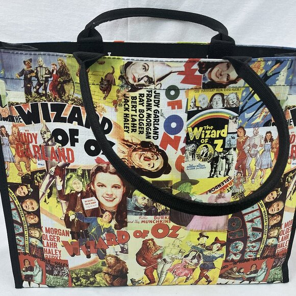 The Wizard Of Oz Collage Reusable Polypropylene Sturdy Reusable Tote Bag - Picture 1 of 3